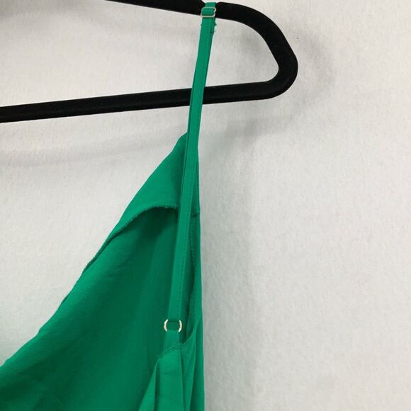 NWT Meshki Green Jade Cowl Neck Backless Sleeveless Slit Maxi Dress Size Medium - Picture 6 of 9